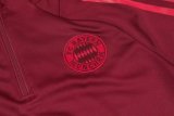 24-25 Bayern Munich RED Adult Sweater tracksuit set