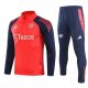 24-25  Manchester United Red Adult Sweater tracksuit set