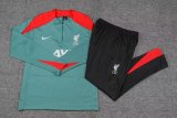 24-25 Liverpool green Adult Sweater tracksuit set