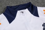 24-25 Real Madrid white Adult Sweater tracksuit set