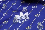 24-25 Real Madrid Purple Collaborative Edition  Adult Sweater tracksuit set