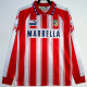 Long sleeve 94-95 Atletico Madrid home Retro Jersey Thailand Quality