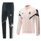 24-25 Real Madrid Jacket Light pink green Adult Sweater tracksuit set