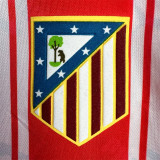 Long sleeve 94-95 Atletico Madrid home Retro Jersey Thailand Quality