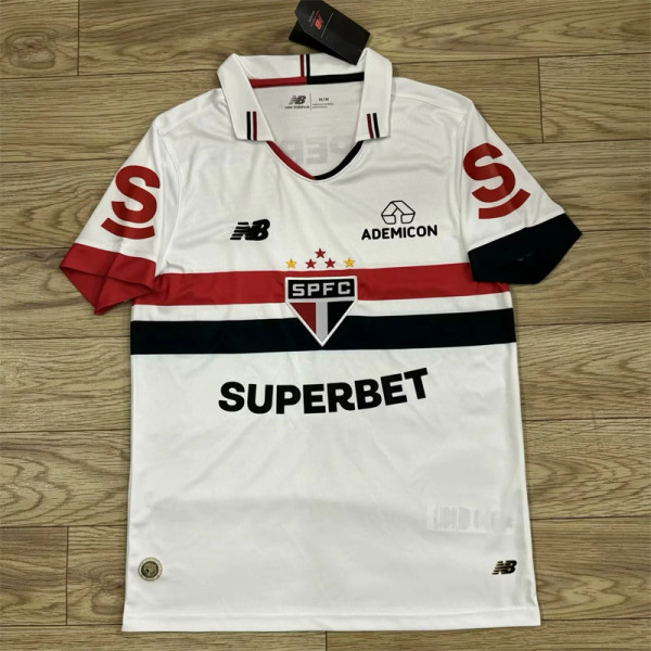 24-25 Sao Paulo home Fans Version Thailand Quality