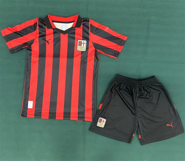 24-25 AC Milan (125 Week Commemorative Edition) Set.Jersey & Short High Quality