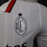 Long sleeve 24-25 AC Milan Away Player Version Thailand Quality
