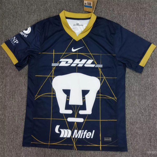 24-25 Pumas UNAM Away Fans Version Thailand Quality