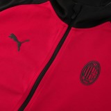 24-25 SSC AC Milan (Red ) hoodie set  Soccer Jacket