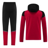 24-25 SSC AC Milan (Red ) hoodie set  Soccer Jacket