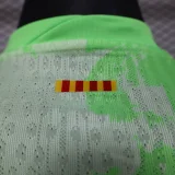 Long sleeve 24-25 FC Barcelona Third Away Player Version Thailand Quality