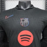 Long sleeve 24-25 FC Barcelona Away Player Version Thailand Quality