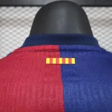 Long sleeve 24-25 FC Barcelona home Player Version Thailand Quality