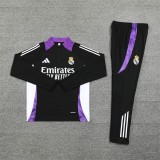 24-25 Real Madrid (violet) Adult Sweater tracksuit set Training Suit