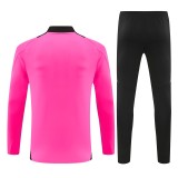 24-25 Real Madrid (rose red) Adult Sweater tracksuit set Training Suit