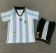 Kids kit 1998 Argentina home (Retro Jersey) Thailand Quality