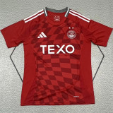 24-25 Aberdeen home Fans Version Thailand Quality