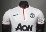 Player Version 13-14 Manchester United Third Away Retro Jersey Thailand Quality