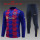 Young 24-25 Barcelona (Red Blue) Sweater tracksuit set