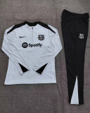 Player Version Young 24-25 Barcelona (light gray) Sweater tracksuit set