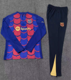 Young 24-25 Barcelona (Red Blue) Sweater tracksuit set