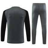 Player Version 24-25 Manchester United (dark grey) Adult Sweater tracksuit set Training Suit