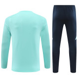Player Version 24-25 Real Madrid orange Adult Sweater tracksuit set