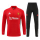 24-25  Manchester United Red Adult Sweater tracksuit set