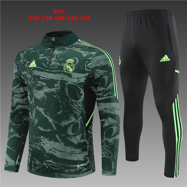 Young 22-23 Real Madrid (camouflage) Sweater tracksuit set