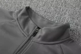 25-26 Real Madrid (grey) Jacket Adult Sweater tracksuit set
