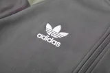 25-26 Real Madrid (grey) Jacket Adult Sweater tracksuit set