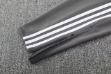 25-26 Real Madrid (grey) Jacket Adult Sweater tracksuit set