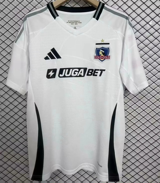 25-26 Social y Deportivo Colo-Colo home Fans Version Thailand Quality