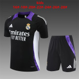 Kids kit 24-25 Real Madrid (Training clothes) Thailand Quality