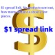 Freight spreads Amount spreads 1USD $1 spread link