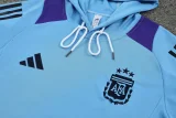 24-25 Argentina Hoodie Sweatshirt Set Soccer Jacket