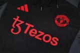 24-25 Manchester United Hoodie Sweatshirt Set Soccer Jacket