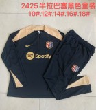 Young 24-25 Barcelona (black) Sweater tracksuit set