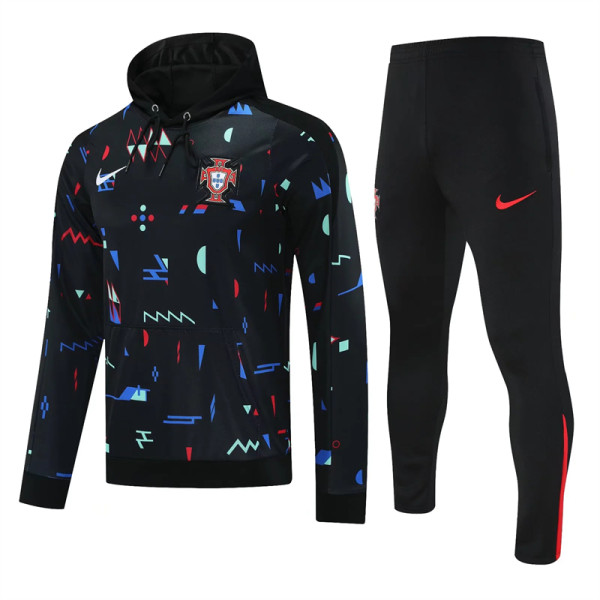 24-25 Portugal Hoodie Sweatshirt Set Soccer Jacket