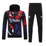 24-25 Manchester United Hoodie Sweatshirt Set Soccer Jacket