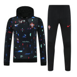 24-25 Portugal Hoodie Sweatshirt Set Soccer Jacket