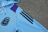 24-25 Argentina Hoodie Sweatshirt Set Soccer Jacket