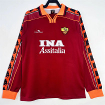 Long sleeve 98-99 RT home Retro Jersey Thailand Quality