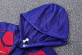24-25 Barcelona Hoodie Sweatshirt Set Soccer Jacket
