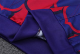 24-25 Barcelona Hoodie Sweatshirt Set Soccer Jacket