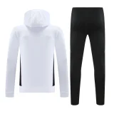 24-25 Real Madrid Hoodie Sweatshirt Set Soccer Jacket