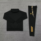 24-25 Real Madrid Hoodie Sweatshirt Set Soccer Jacket