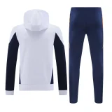 24-25 Real Madrid Hoodie Sweatshirt Set Soccer Jacket