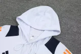 24-25 Real Madrid Hoodie Sweatshirt Set Soccer Jacket
