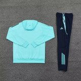 24-25 Real Madrid Hoodie Sweatshirt Set Soccer Jacket